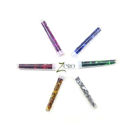 Brand Zero - Metallic Glitters - Silver Color Single Tube