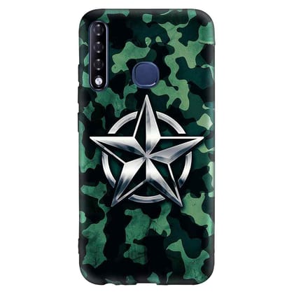 camouflage Captain SMART 3 PLUS Premium Embossed Mobile cover
