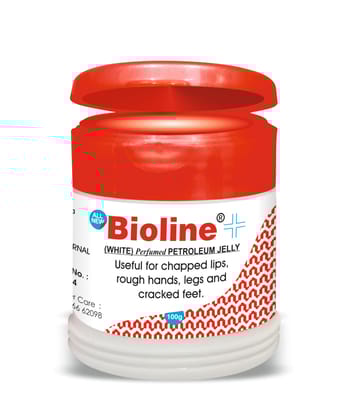 Bioline White Perfumed Petroleum Jelly, 100 gm