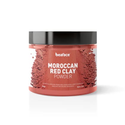 Moroccan-red-clay-powder-prevent pimples-remove-impurities