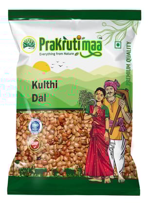 Prakrutimaa Kulthi Dal (1Kg) | Horse Gram Split Lentils