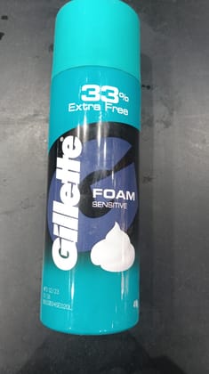 Gillette foam 