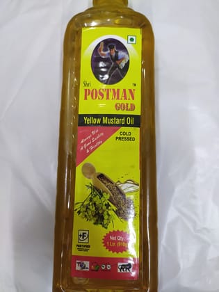 Shri Postman Gold Yellow mustard oil 