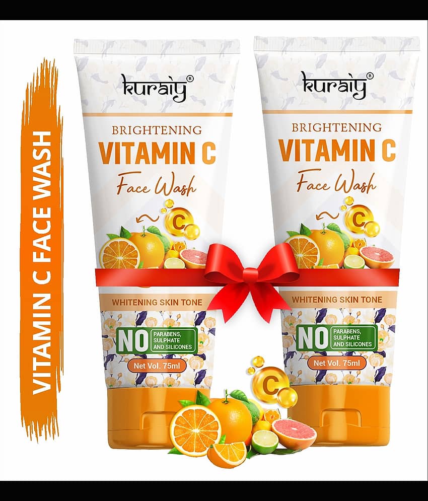 KURAIY Vitamin C Face Cream Improve Fine Lines Dull Skin Moisturizing Anti Aging Skin Care