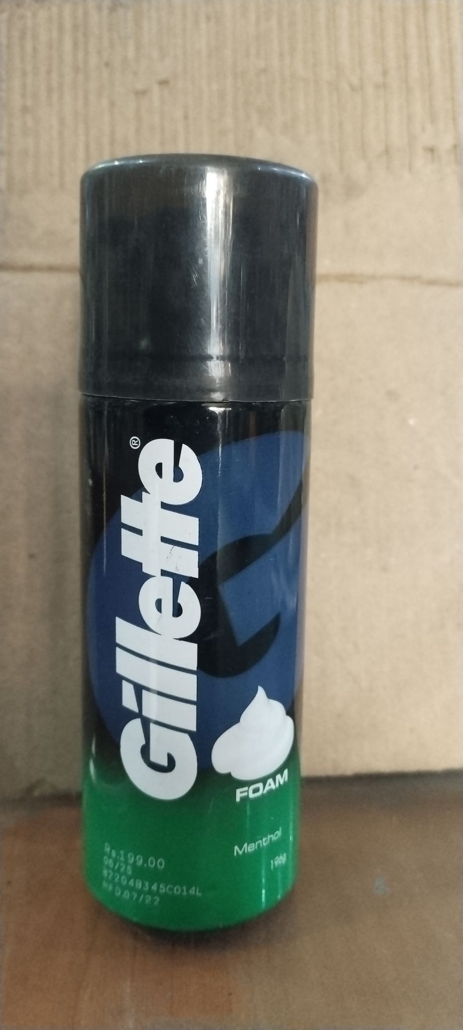 Gillette Foam Merichol 