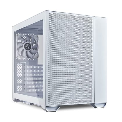 Lian Li PC-O11 Dynamic Mini Air Computer Case/Gaming Cabinet/PC Cabinet/Chassis - White