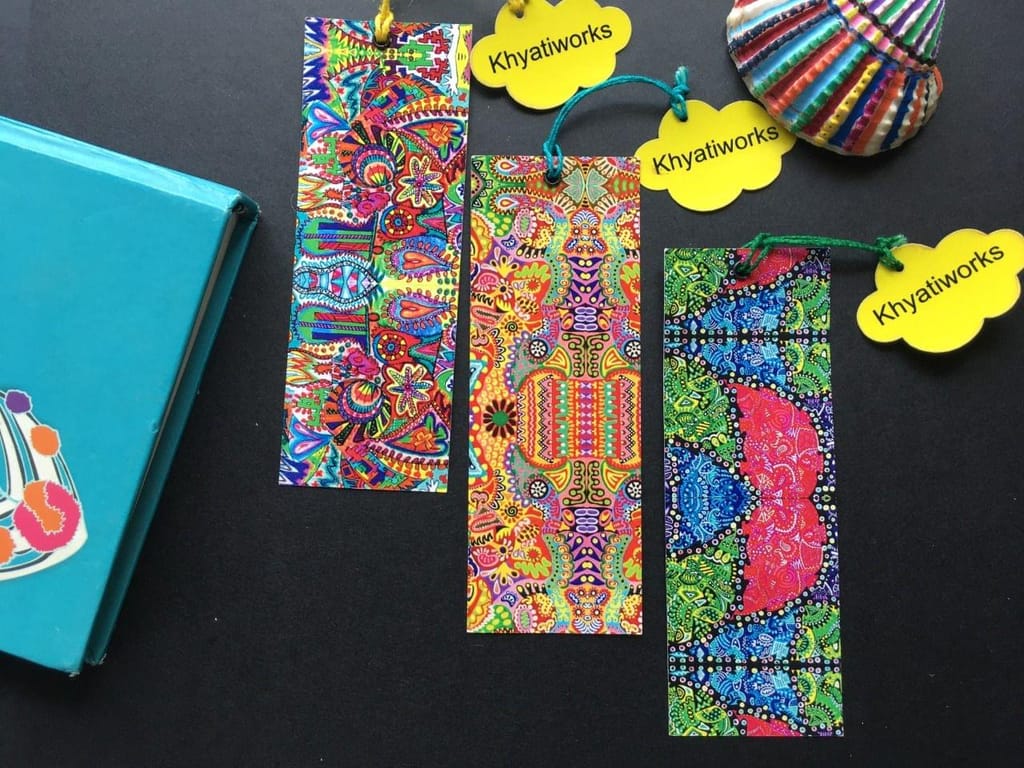 Crafty me Set of 3 Bookmarks - Stationery | Buy online on ZillyBuy