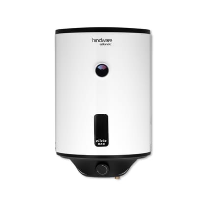 HINDWARE SMART APPLIANCES Atlantic Elicio Neo 25L, 2Kw, Glasslined Coated Tank, Storage Water Heater, White HINDWARE SMART APPLIANCES Atlantic Elicio Neo 25L, 2Kw, Glasslined Coated Tank, Storage Water Heater, White - White / 25L