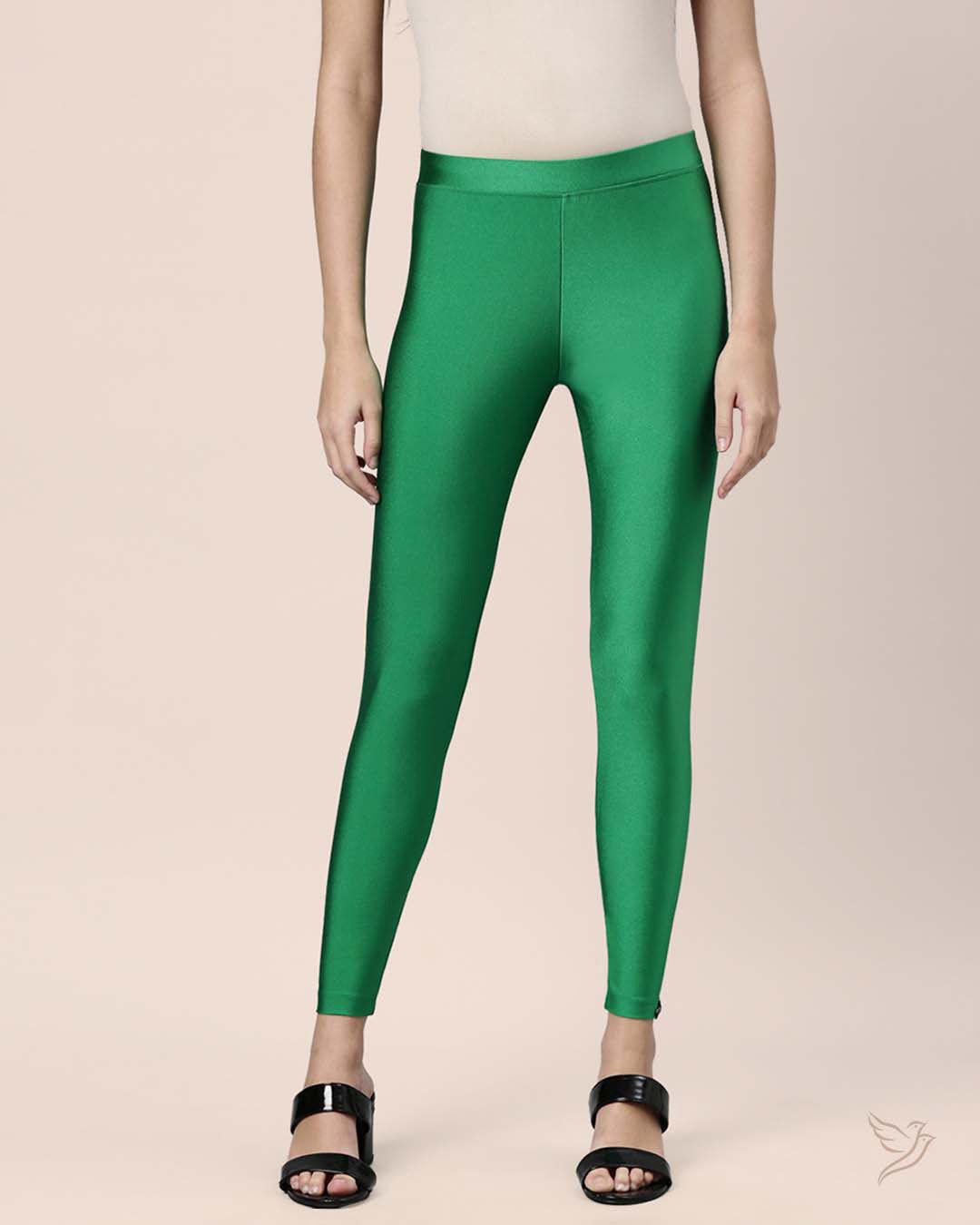 Shimmer Legging - Green Glitter-S / Green Glitter