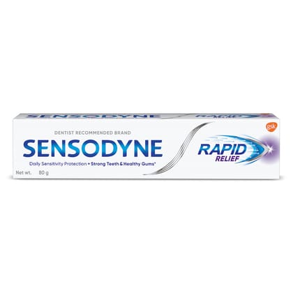 Sensodyne rapid relief toothpaste 