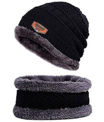 Infispace Brown Cotton Men's Cap ( Pack of 1 )