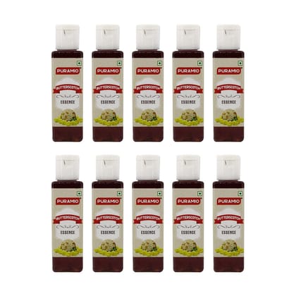 Puramio Butterscotch Culinary Essence, 30 ml Each - Pack of 10