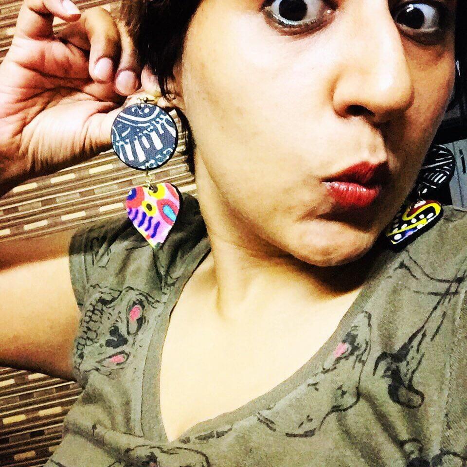 Halo-Heart Earrings - 2