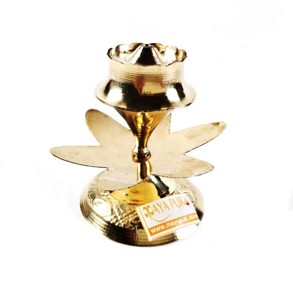 MAYAPURI Brass Incense Agarbatti Stand Holder, Puja Accessory, Spiritual and Religious - Pooja Needs | Buy online on ZillyBuy