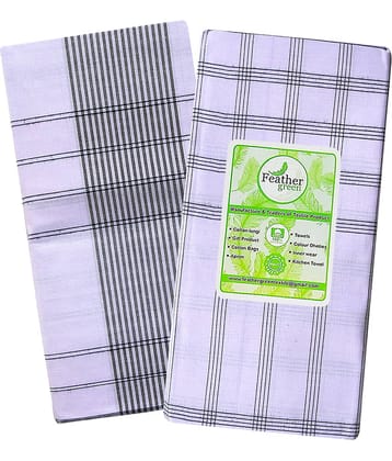 Feather Green Multi Lungi Pack of 2