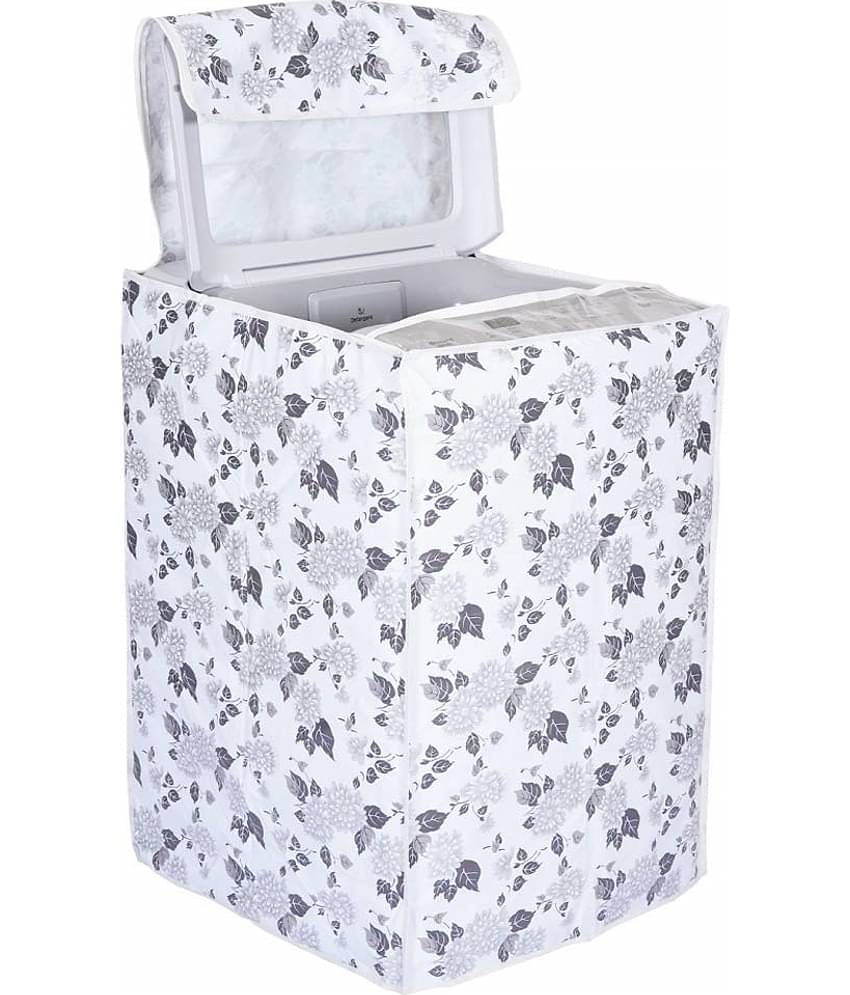 DALUCI - White Front Load Washing Machine Cover