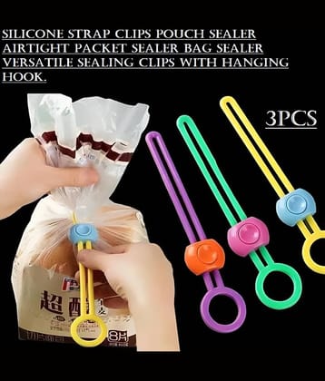 Reusable Clips for Sealing Freezer Bags (Set of 3)