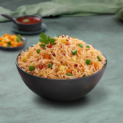 Veg Chilli Garlic Fried Rice Bowl