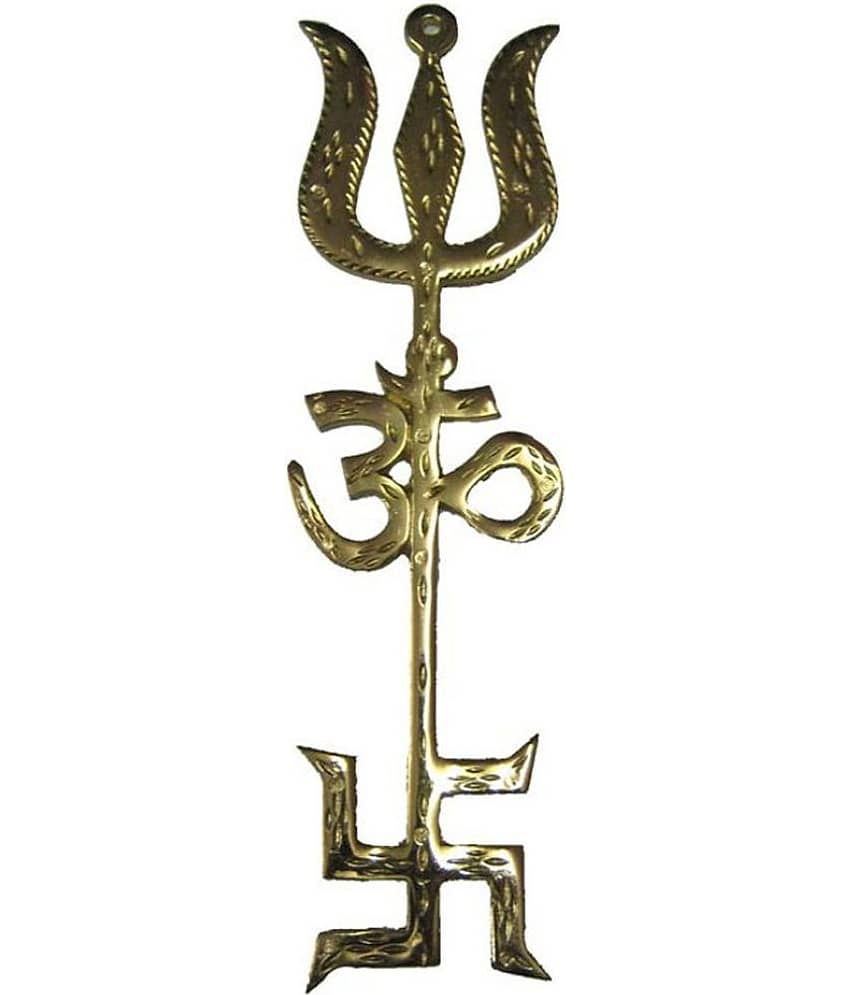 King & Queen Feng Shui Swastik Om Trishul Symbol