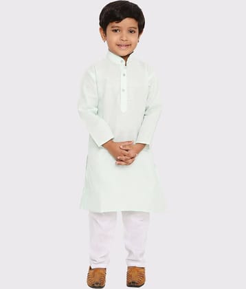 Maharaja Pack of 1 Boys Cotton Blend ( Mint Green )