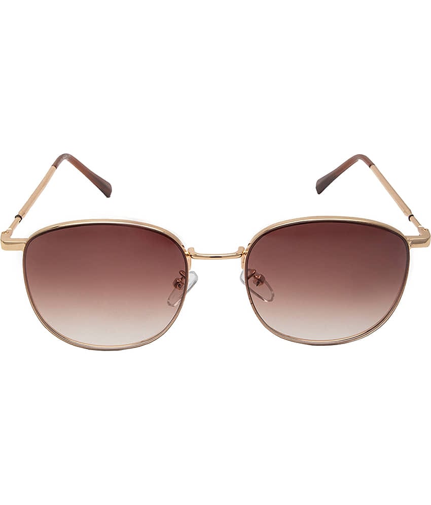 YourSpex - Brown Oval Sunglasses Pack of 1