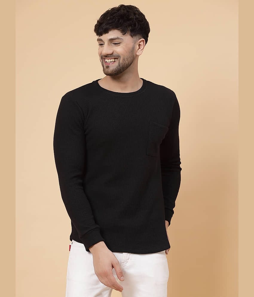 Rigo Pack of 1 Cotton Regular Fit Men's T-Shirt ( Teal )