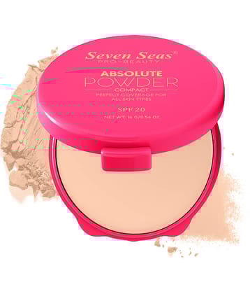 Seven Seas Absolute Compact Powder Pressed Powder Medium SPF 15 16 g