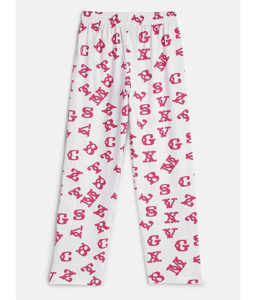 Sini Mini Girls 100% Cotton Trousers ( Pink )