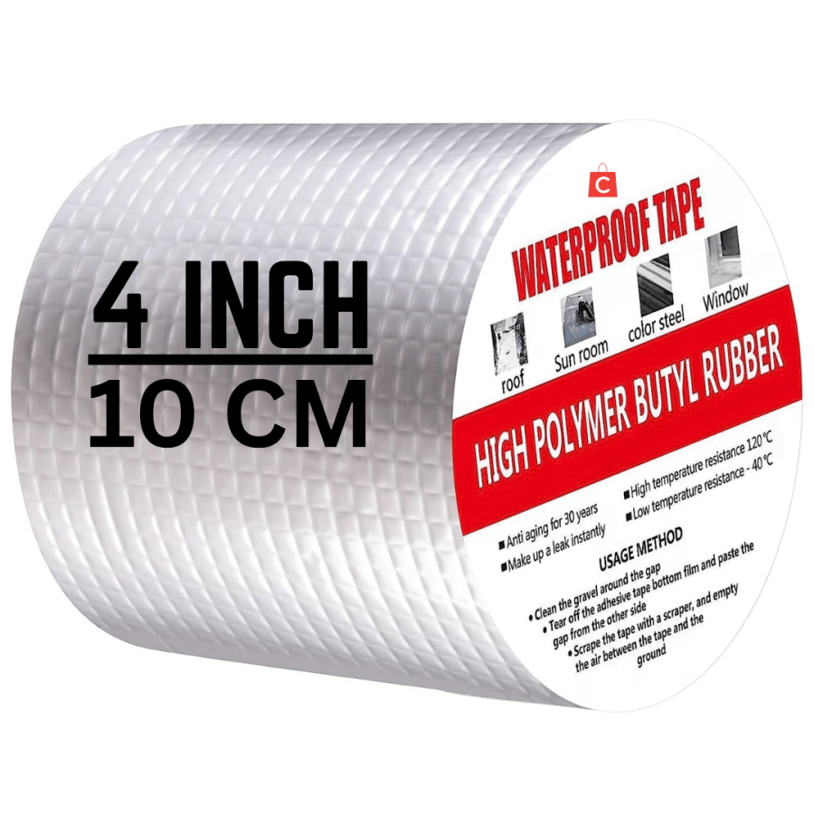 Wholesale Item - WATERPROOF ALUMINUM TAP (4 INCH) - MOQ 15 Pieces