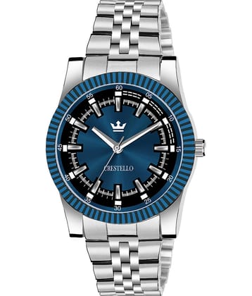 Crestello - Silver Metal Analog Men's Watch