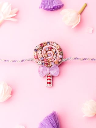 Spiral Candy Kids Rakhi