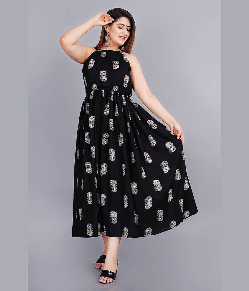 Aurelisa - Maroon Rayon Women's Anarkali Kurti ( Pack of 1 )