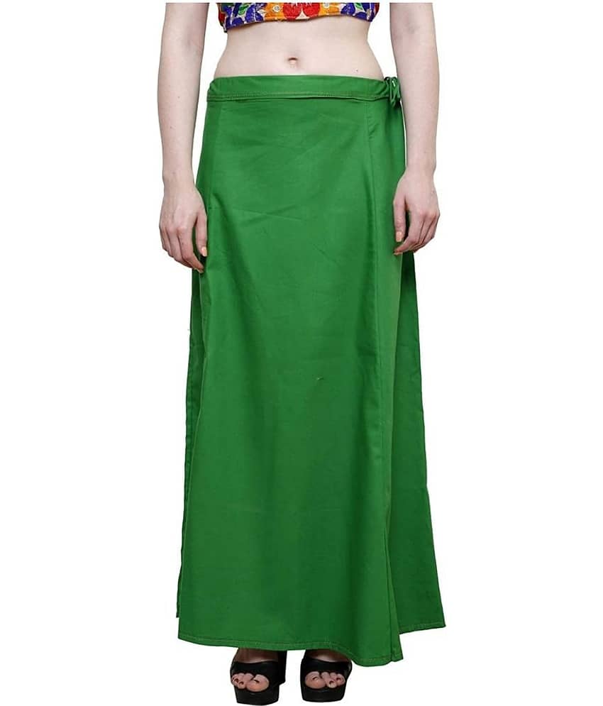 Perfect cloth store Green Cotton Petticoat