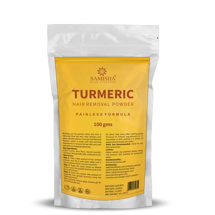 Turmeric Hair Removal Powder - 100gm Turmeric Hair Removal Powder - 100gm