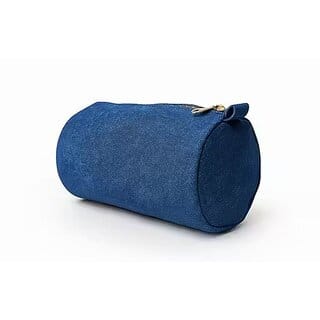 Denim round multipurpose pouch for mens and womens