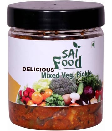 SAi Food DELICIOUS All in one Mixed Pickle | Traditional Punjabi Flavor, Tasty & Spicy | Mixed achar Pickle 250 g