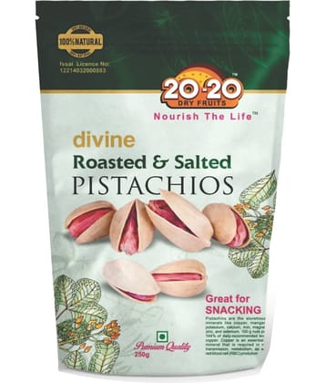 20-20 Dry Fruits Pistachio Nut (Pista) 250