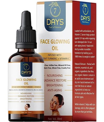 7 days - Fairness Face Oil For All Skin Type ( Pack of 1 )