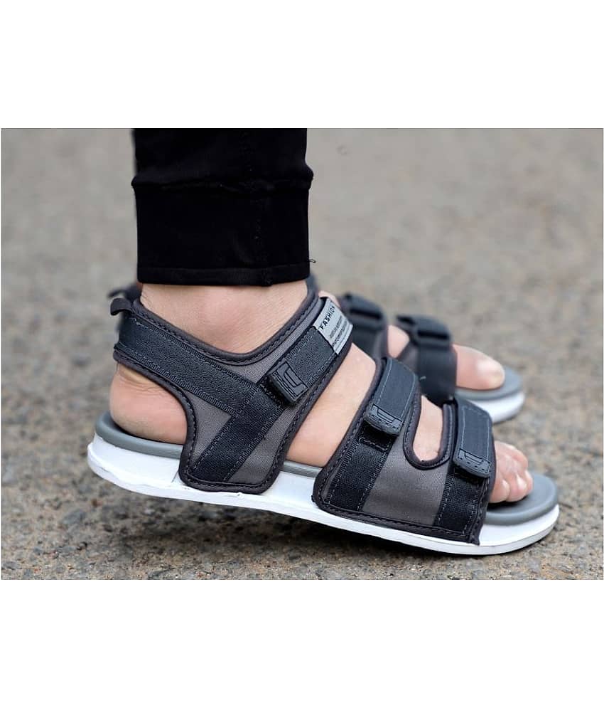 Aadi - Gray Men's Floater Sandals