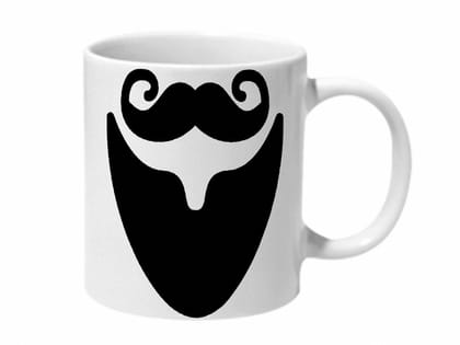 Multicolor Mooch Upper Ceramic Mug