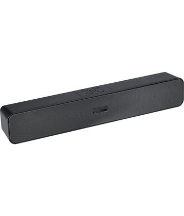 COREGENIX HIGH BASS SOUNDBAR 16 W Bluetooth Speaker Bluetooth v5.0 with USB,SD card Slot,Aux Playback Time 20 hrs Black