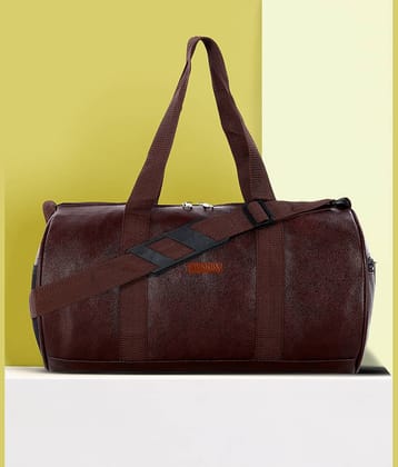 Swanky 40 Ltrs Grey PU Duffle Bag