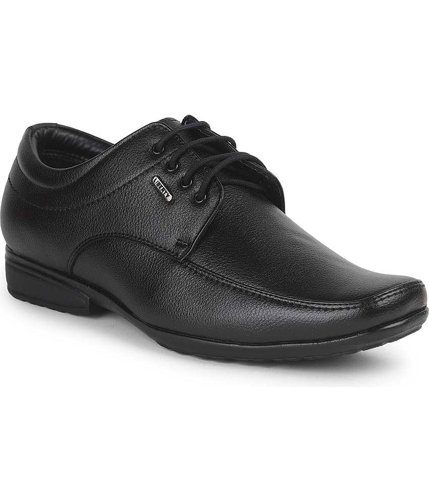 Liberty Black Men's Derby Formal Shoes