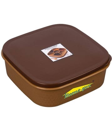 HomePro - Masala Dabba Plastic Brown Spice Container ( Set of 1 )