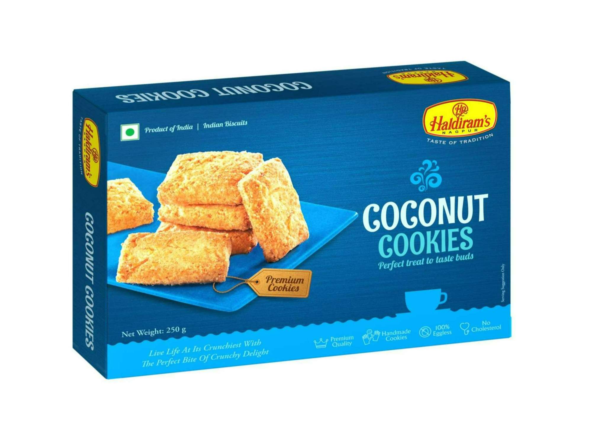 Haldiram's Nagpur Coconut Cookies - 250 gm
