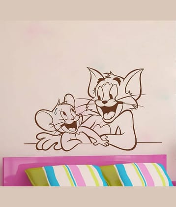 Sticker Studio tom and jery Cartoon Characters Cartoon Characters PVC Sticker