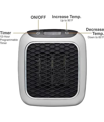 HARSHLOVE Portableheater Black Fan Heater