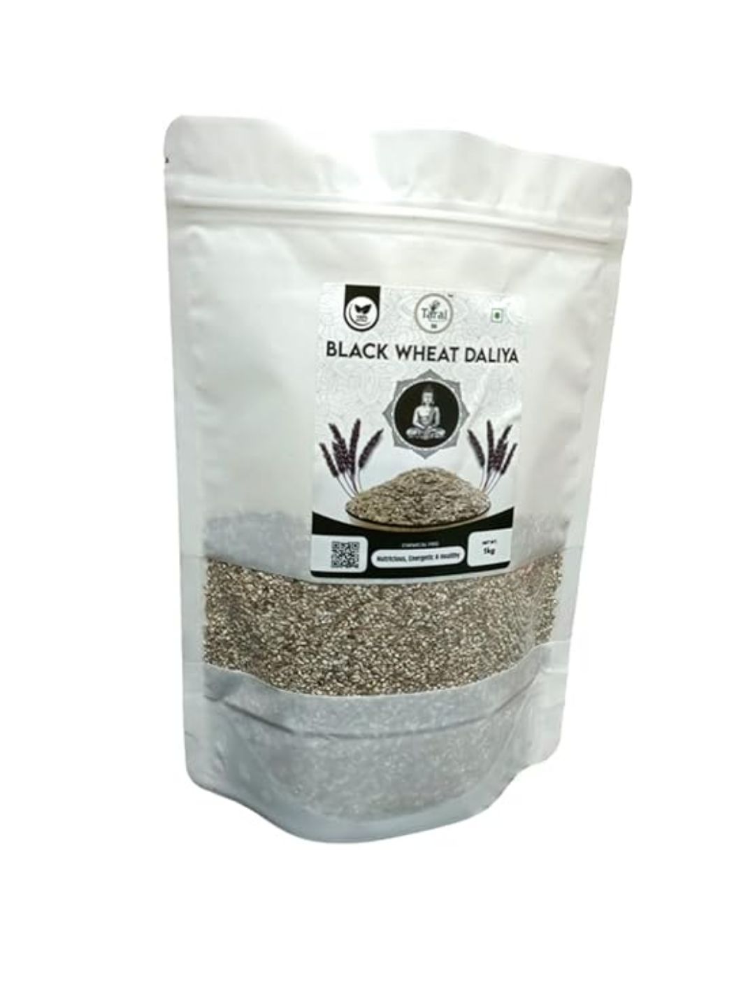 Black Wheat Daliya, Nutritious Wheat, 1 kg