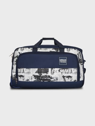 Forbes Duffle Trolley 24 Inch - Navy Blue