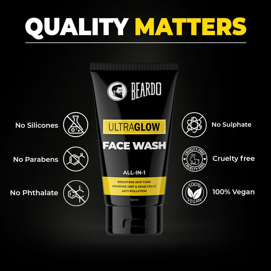 Beardo Ultimate Facewash Combo